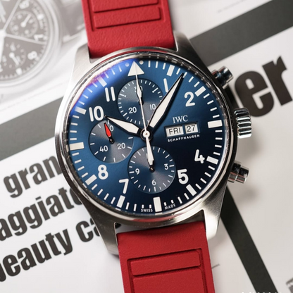 FKM Rubber Strap for IWC Pin Buckle