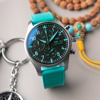 FKM Rubber Strap for IWC Pin Buckle