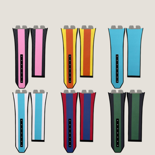 FKM Sailcloth Rubber Strap for Hublot Big Bang