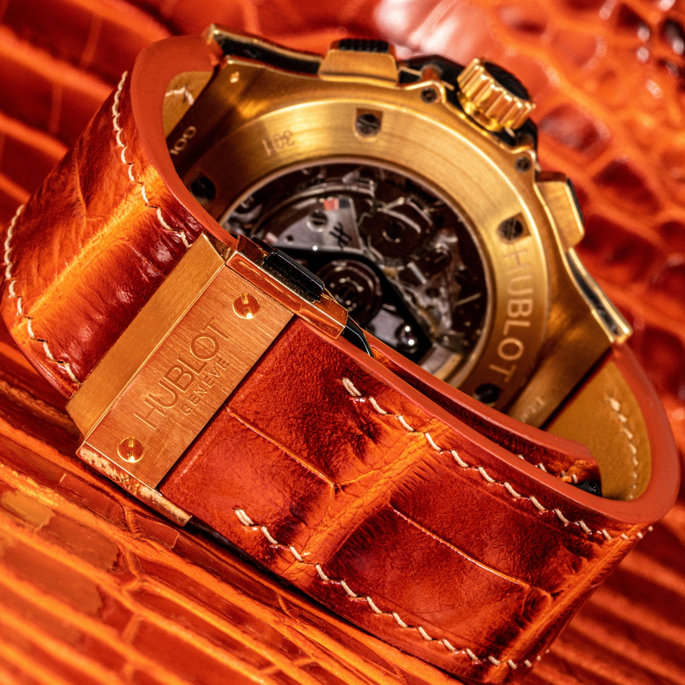 Alligator Leather Strap for Hublot Big Bang
