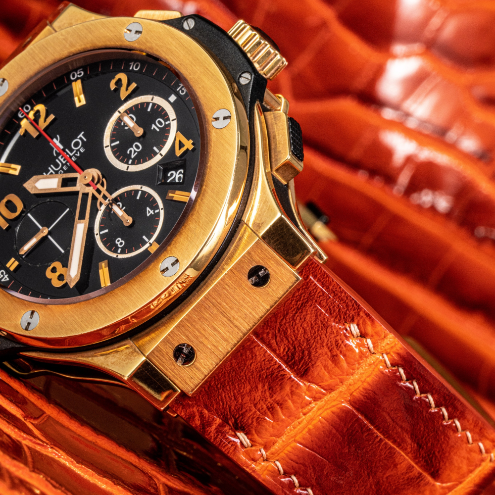 Alligator Leather Strap for Hublot Big Bang