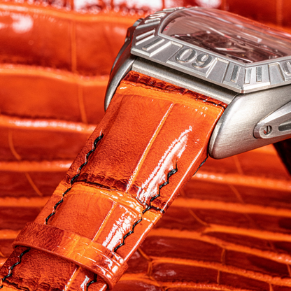 Alligator Leather Strap for Franck Muller Conquistador
