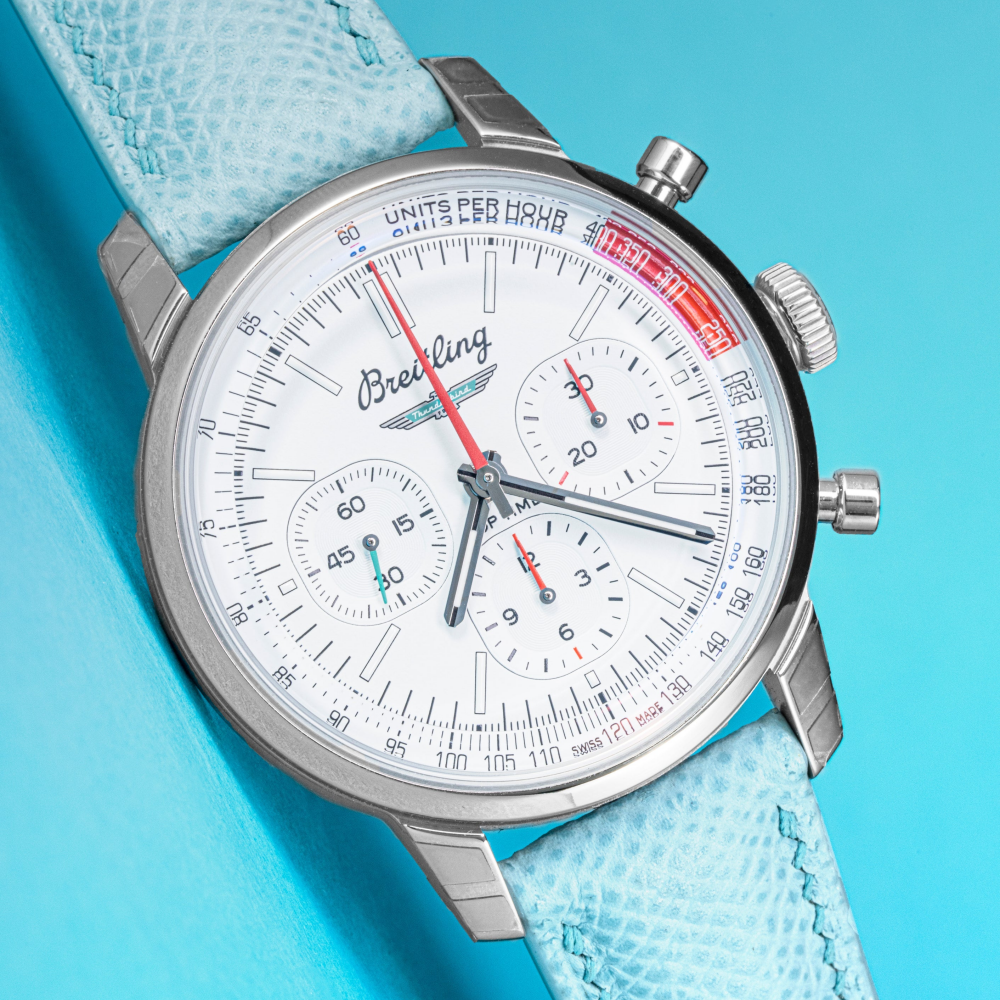 Epsom Leather Strap for Breitling
