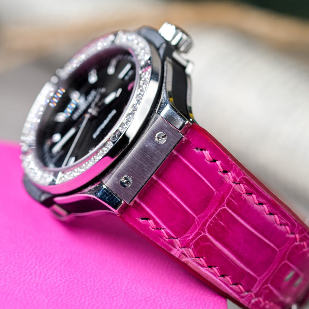 Alligator Leather Strap for Hublot Big Bang