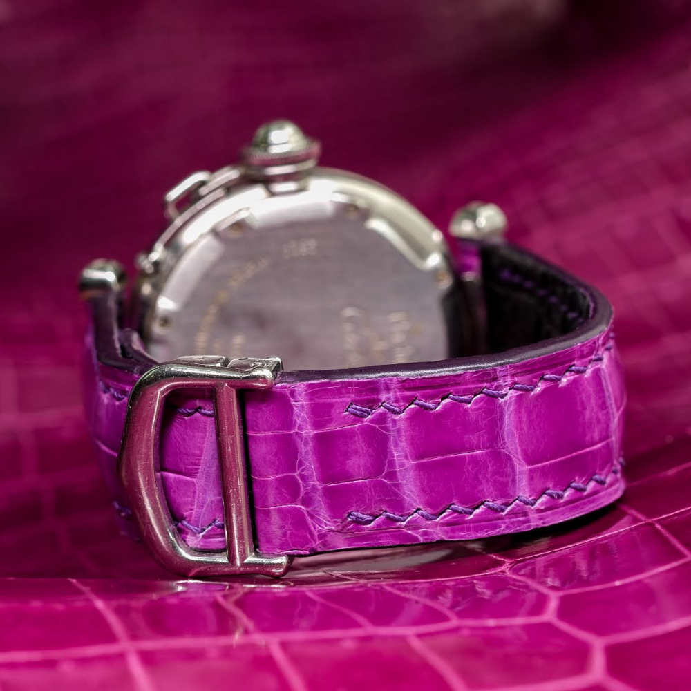 Alligator Leather Strap for Cartier Pasha