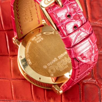 Alligator Leather Strap for Gerald Genta