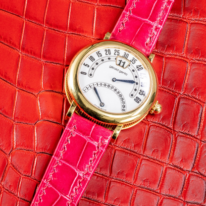 Alligator Leather Strap for Gerald Genta