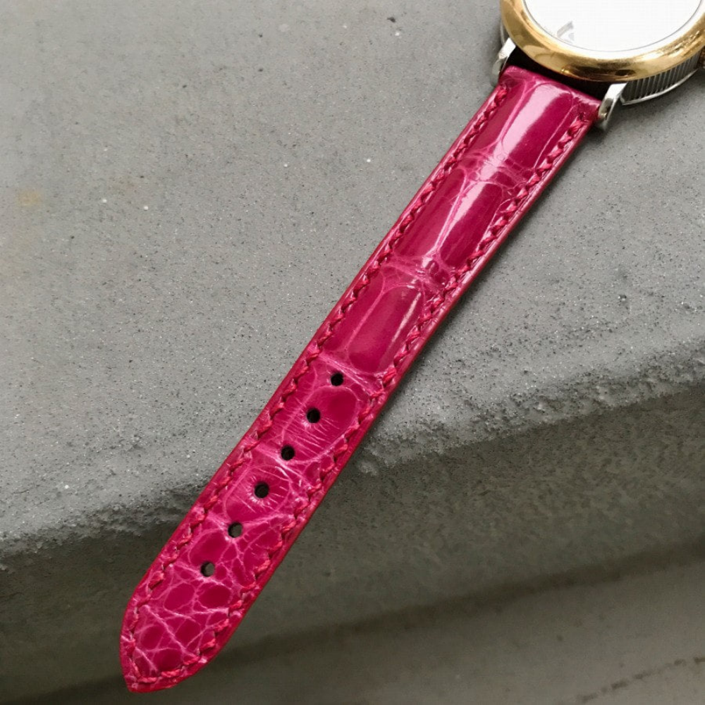 Alligator Leather Strap for Gerald Genta