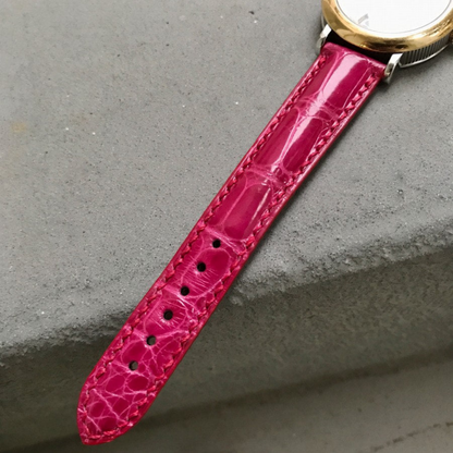 Alligator Leather Strap for Gerald Genta
