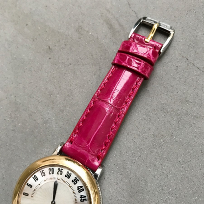 Alligator Leather Strap for Gerald Genta