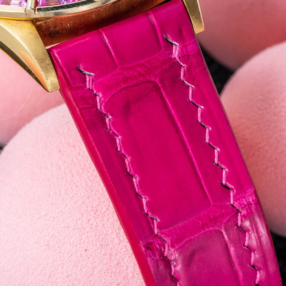 Alligator Leather Strap for Rolex Datejust