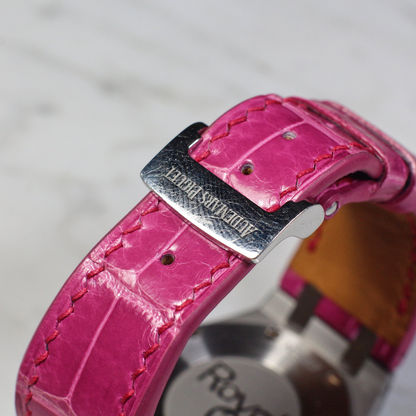 Alligator Leather Strap for AP Women's Watches