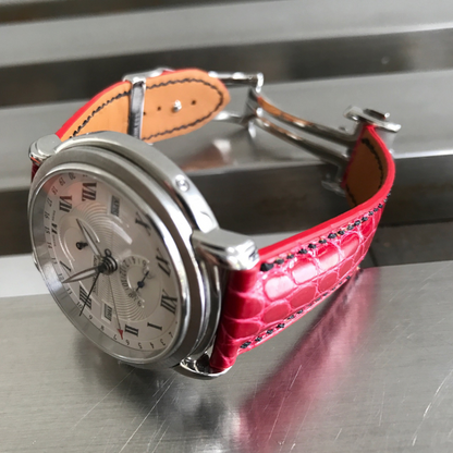 Alligator Leather Strap for Maurice Lacroix