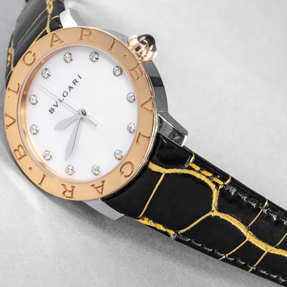 Alligator Leather Strap for Bvlgari