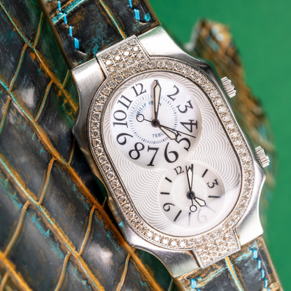 Alligator Leather Strap for Philip Stein