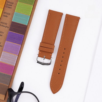 Epsom Leather Strap for Cartier Tank