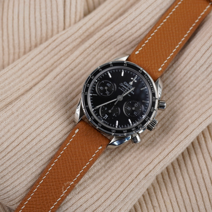 Omega Speedmaster Epsom Calfskin Leather Strap