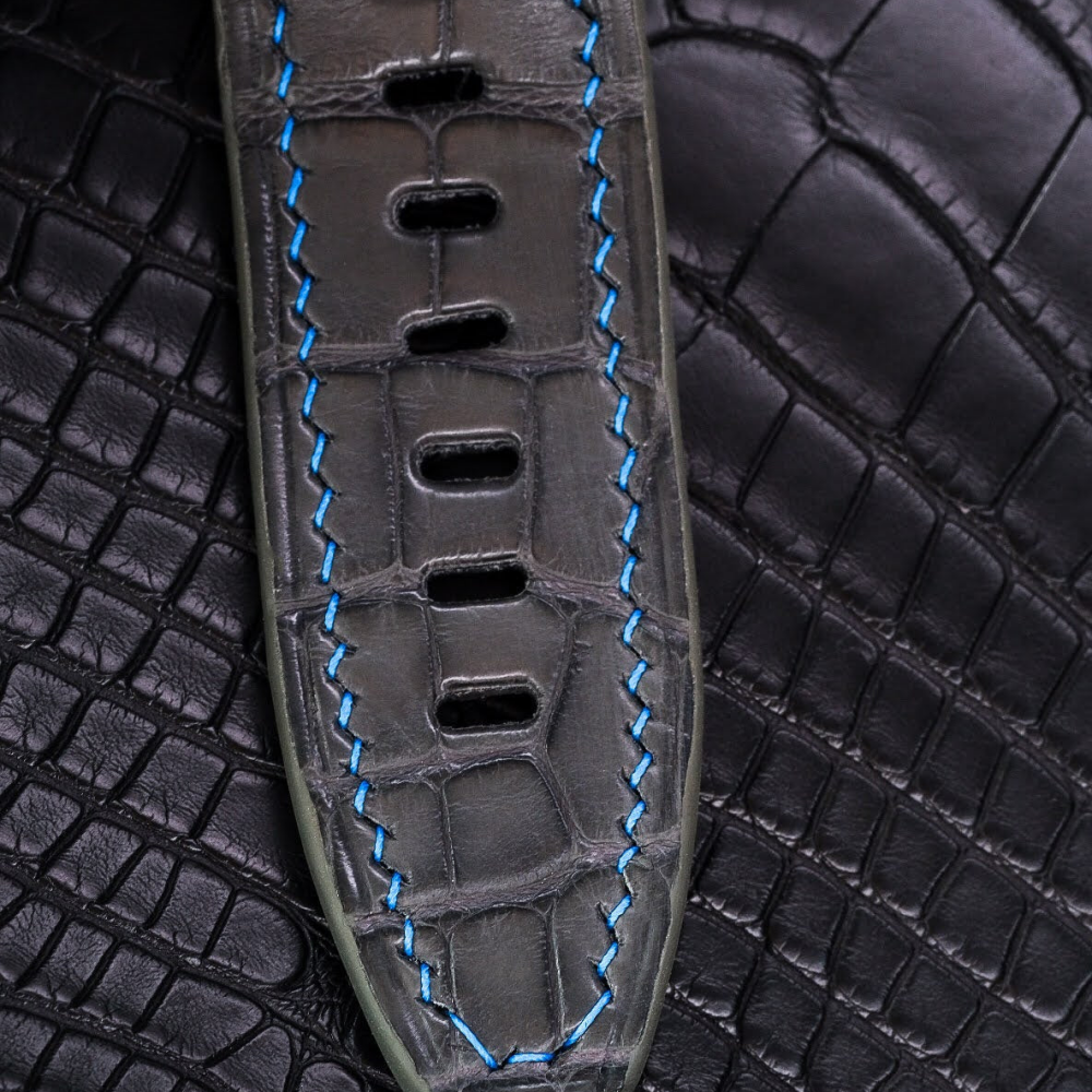 Alligator Leather Strap for AP Royal Oak Offshore 44mm