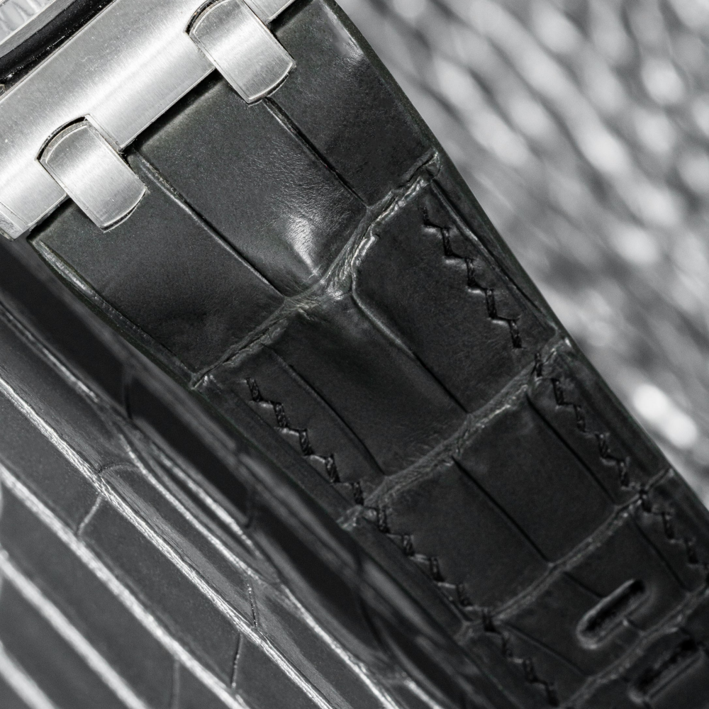 Alligator Leather Strap for AP Royal Oak Offshore 42mm