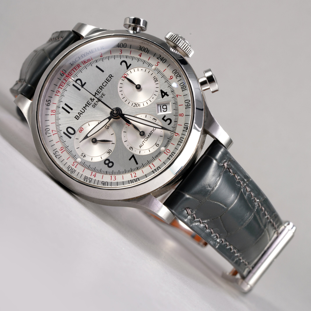 Alligator Leather Strap for Baume & Mercier