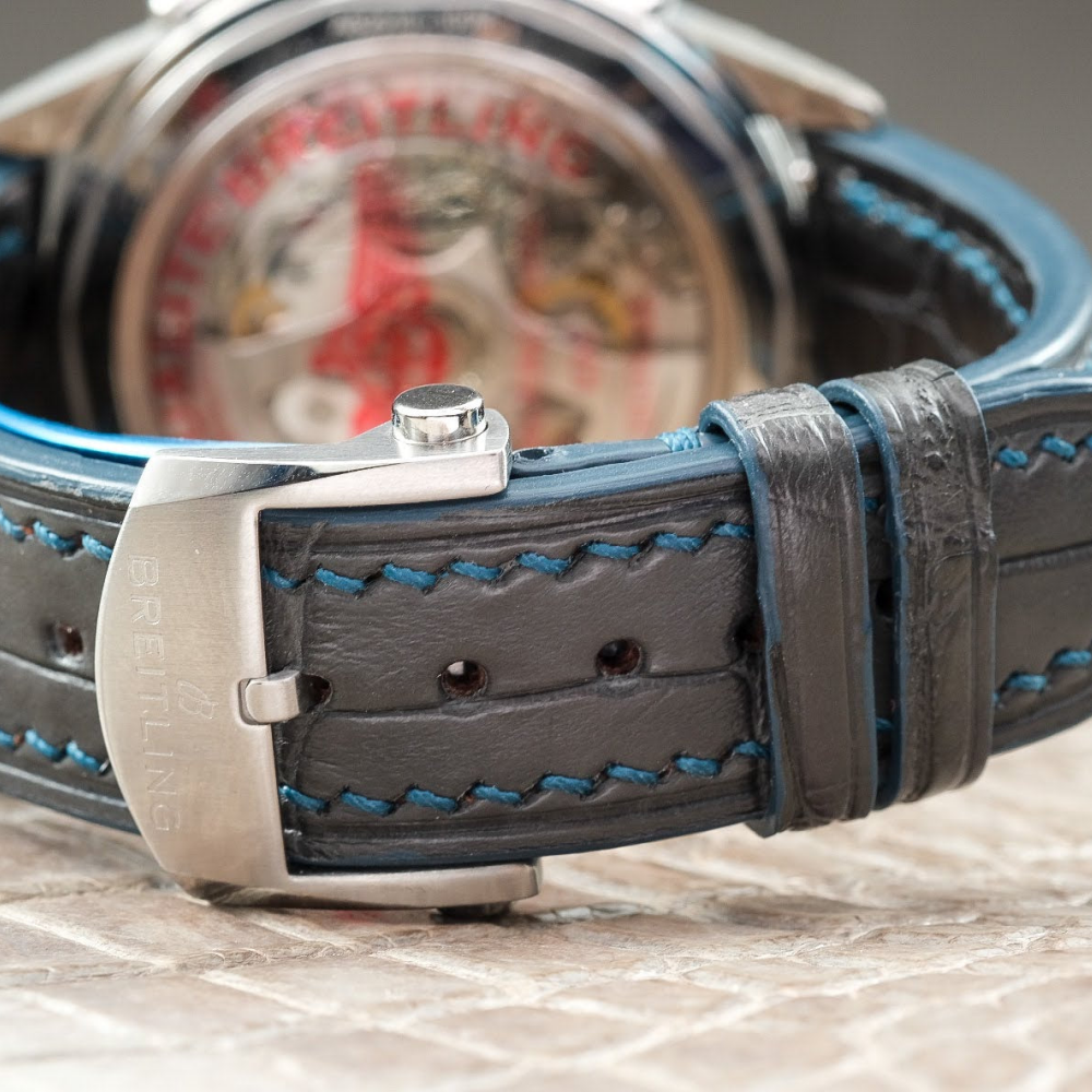 Alligator Leather Strap for Breitling