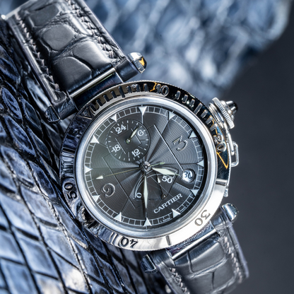 Alligator Leather Strap for Cartier Pasha