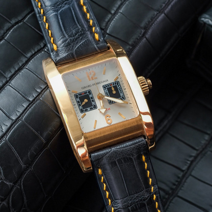 Alligator Leather Strap for Girard-Perregaux