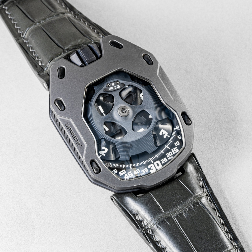 Alligator Leather Strap for Urwerk