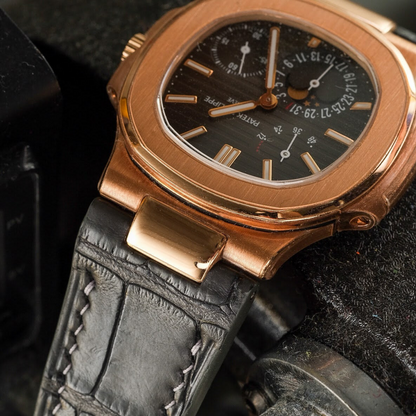 Alligator Leather Strap for Patek Philippe Nautilus