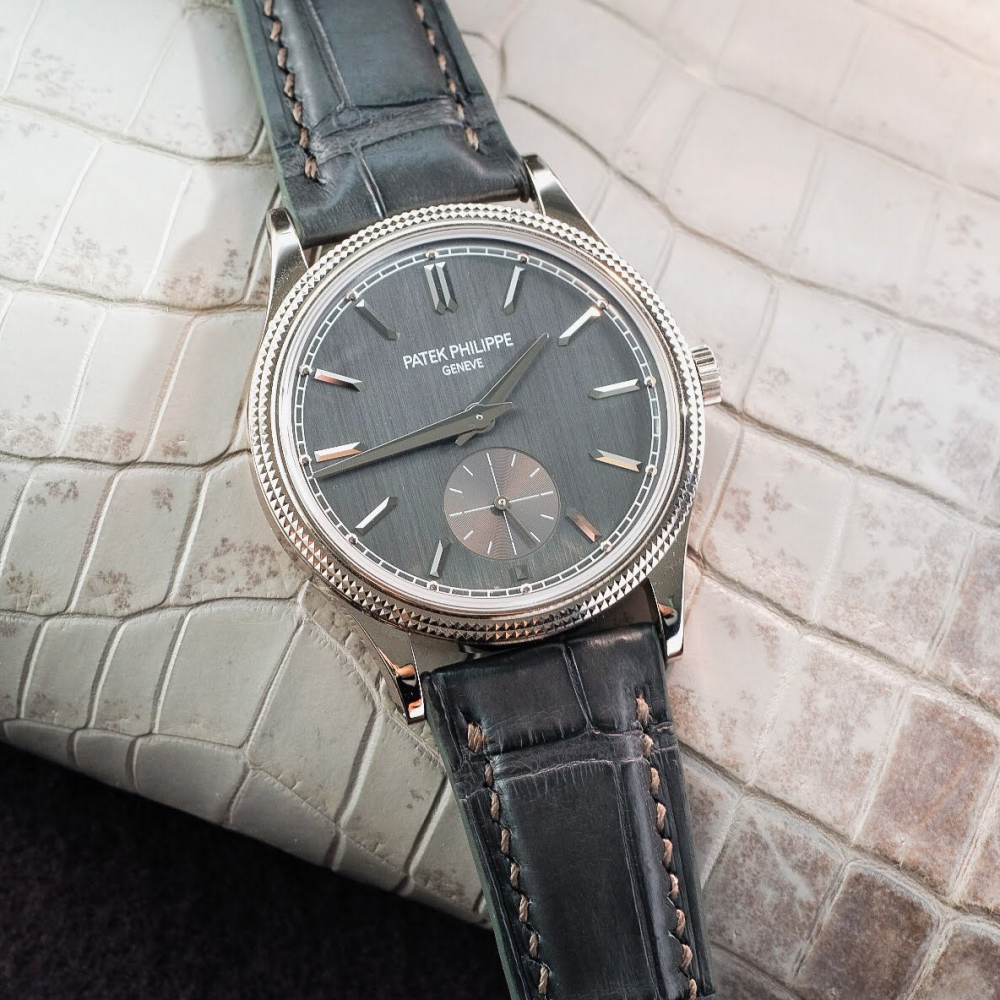 Alligator Leather Strap for Patek Philippe Calatrava