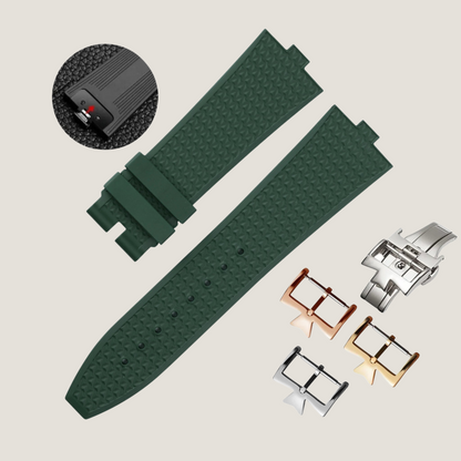 FKM Rubber Strap for Vacheron Constantin Overseas