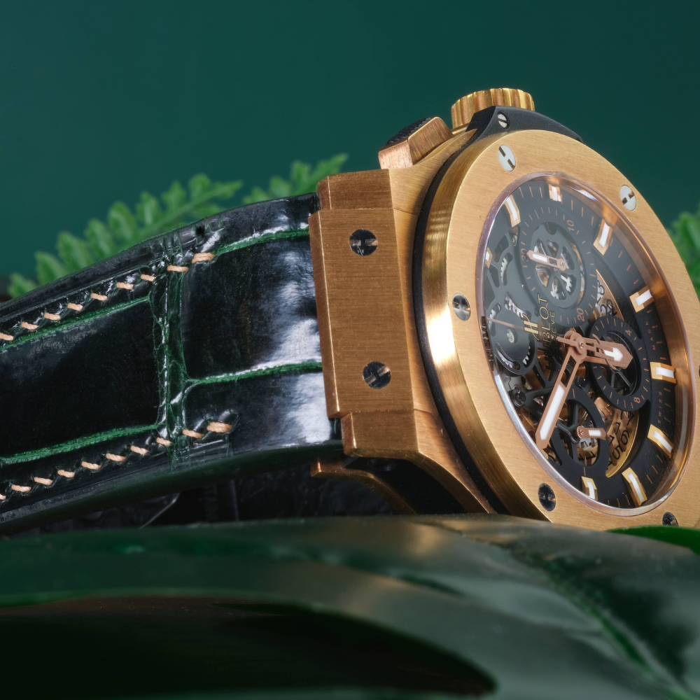 Alligator Leather Strap for Hublot Big Bang
