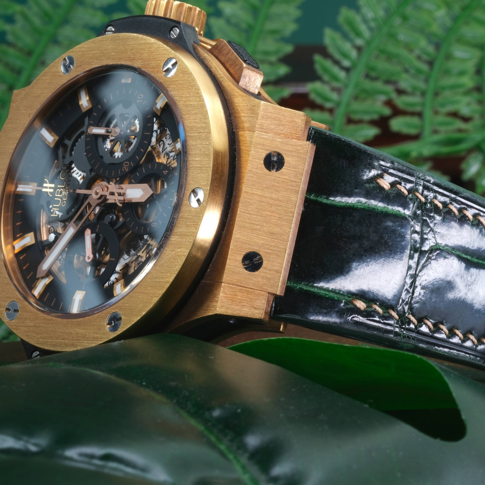 Alligator Leather Strap for Hublot Big Bang