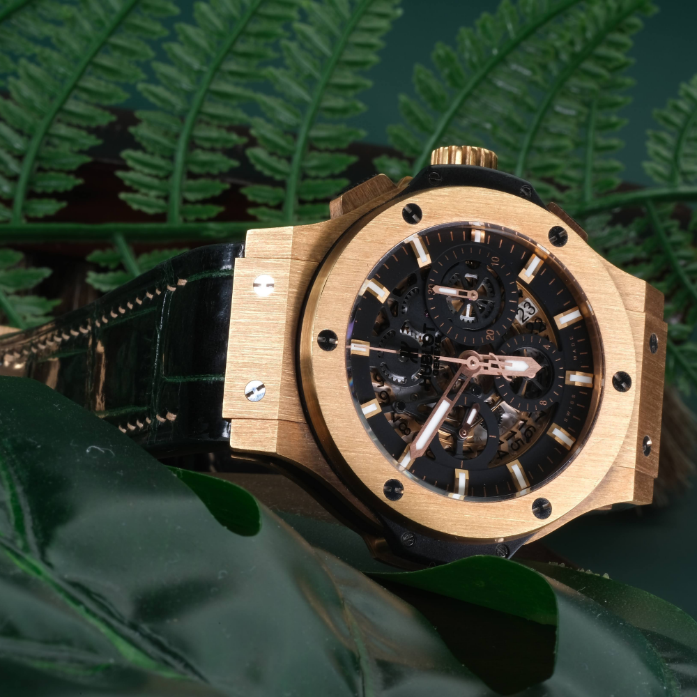 Alligator Leather Strap for Hublot Big Bang