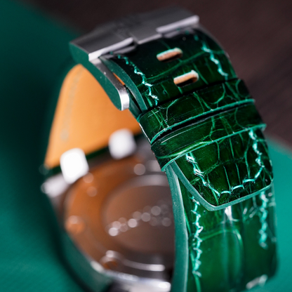 Alligator Leather Strap for AP Royal Oak Offshore 42mm
