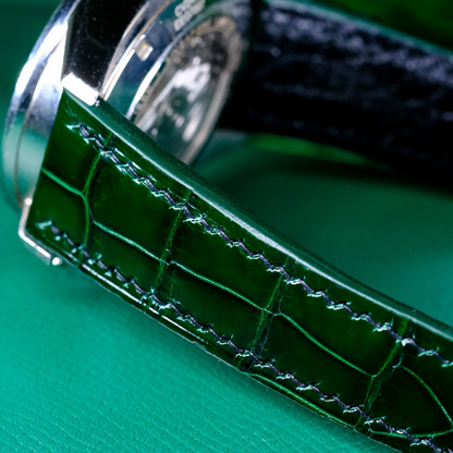 Alligator Leather Strap for Tag Heuer Carrera