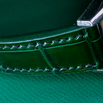Alligator Leather Strap for Tag Heuer Carrera