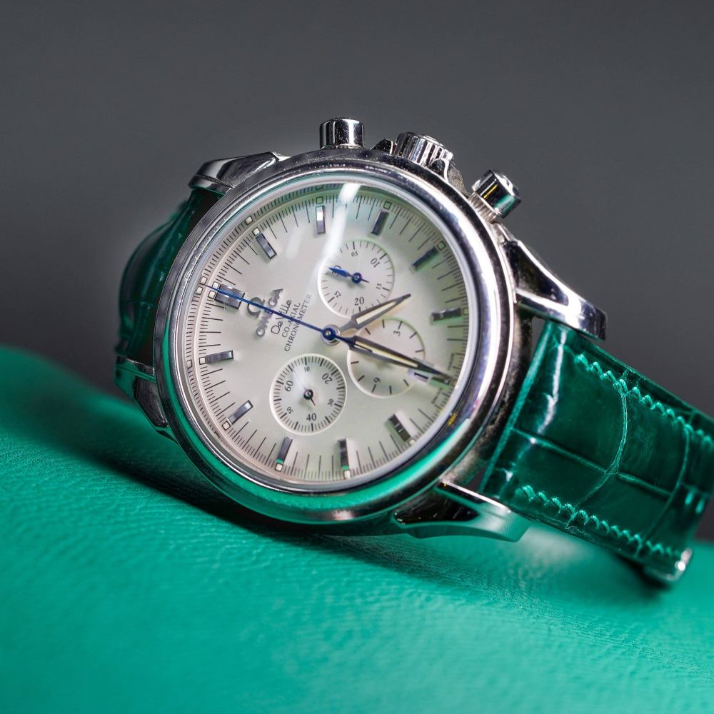 Omega De Ville Alligator Leather Strap
