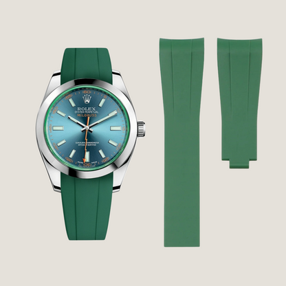 Rolex Milgauss Rubber Strap for Deployant Clasp