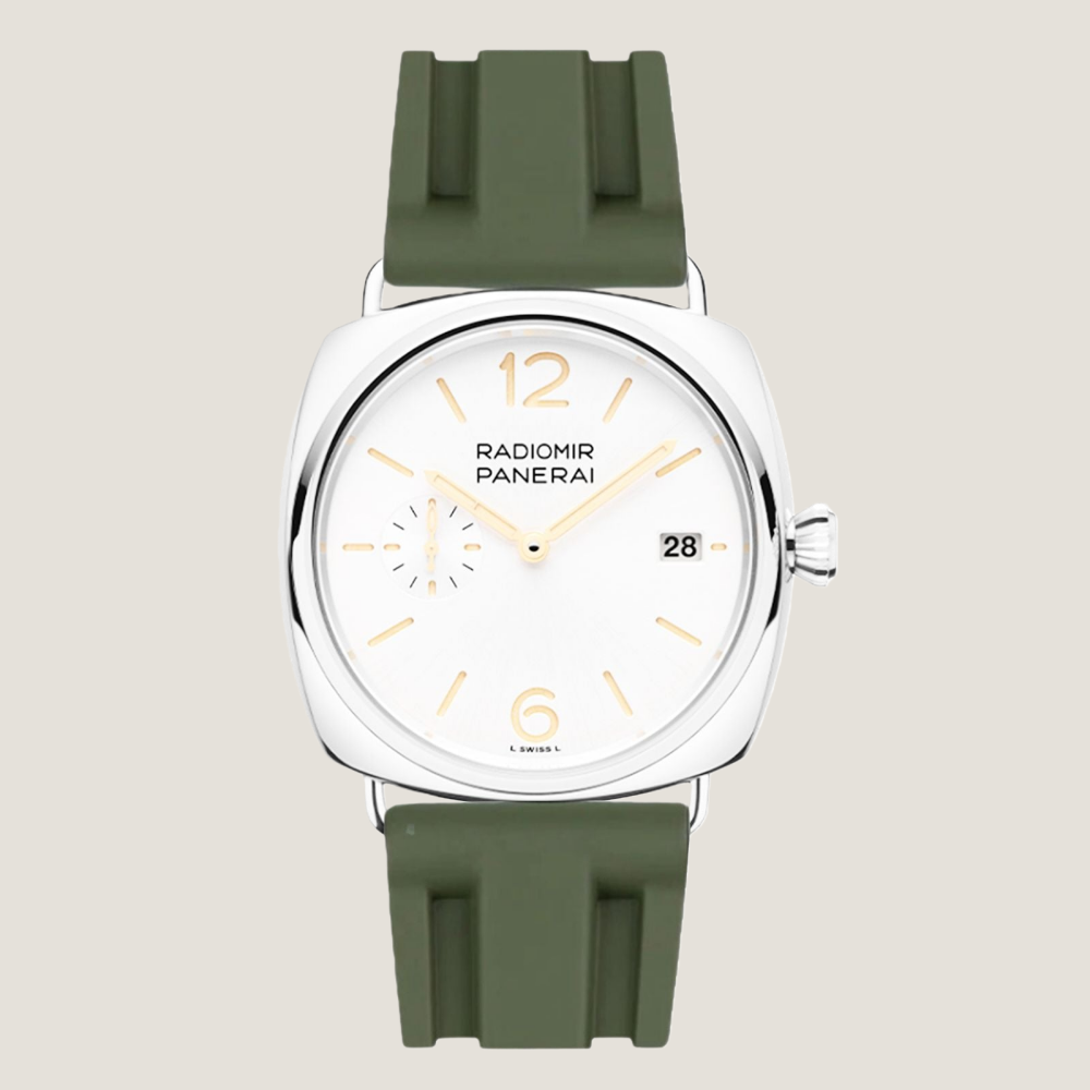 FKM Rubber Strap for Panerai Radiomir