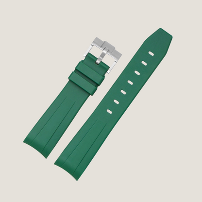 FKM Rubber Strap for Rolex Sea-Dweller Tang Buckle