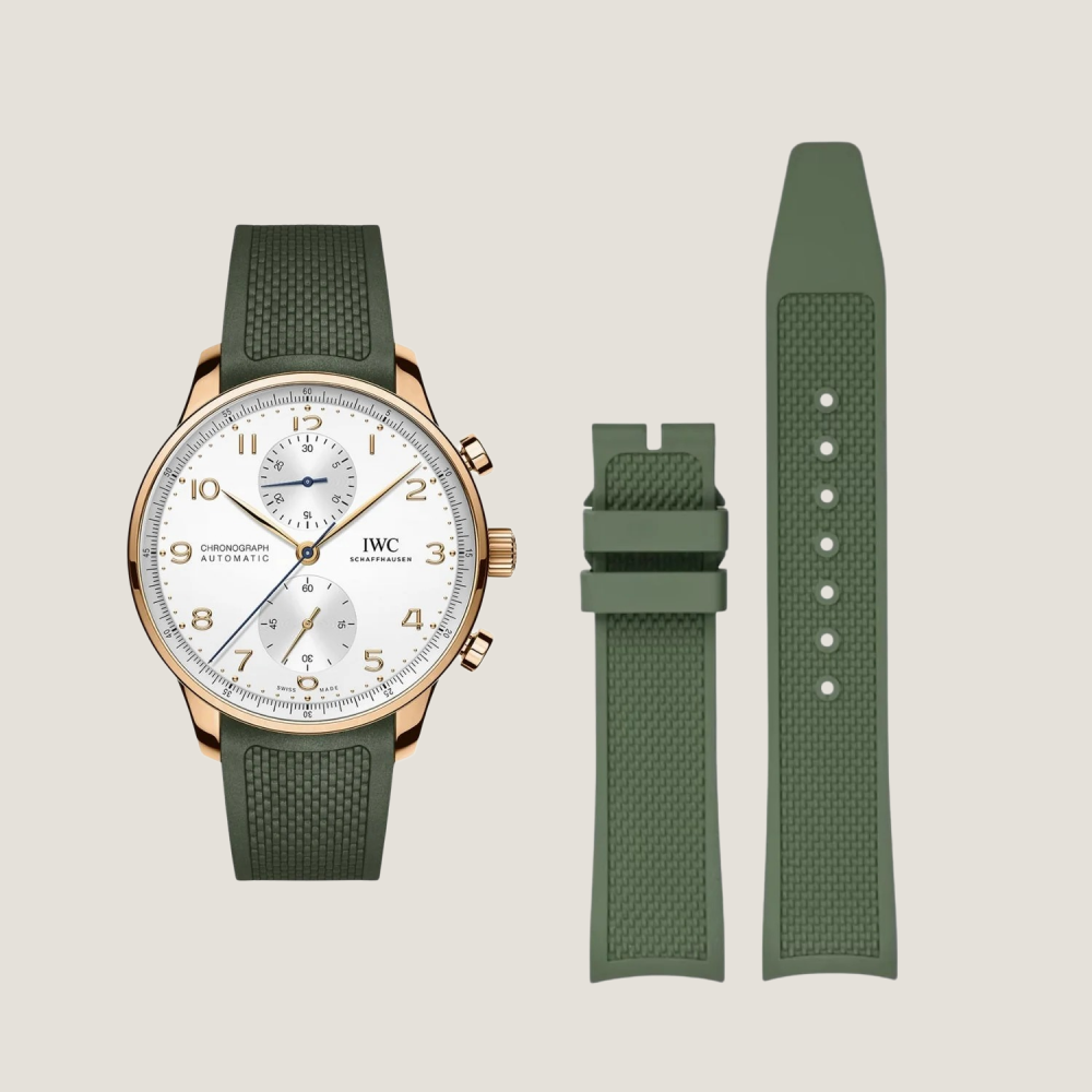 FKM Rubber Strap for IWC Portugieser