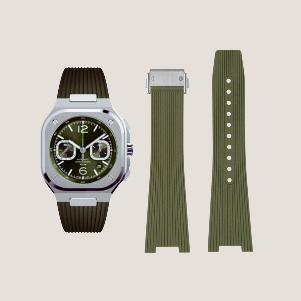 FKM Rubber Strap for Bell & Ross BR 05