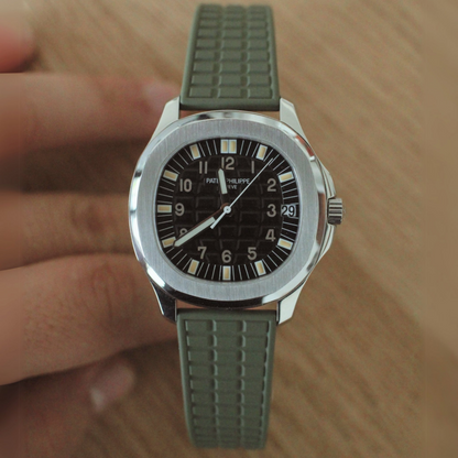 FKM Rubber Strap for Patek Philippe Aquanaut Straight End