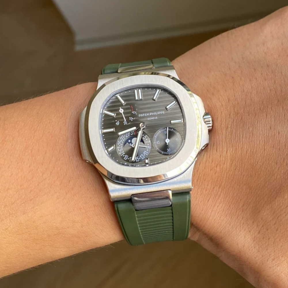 FKM Rubber Strap for Patek Philippe Nautilus