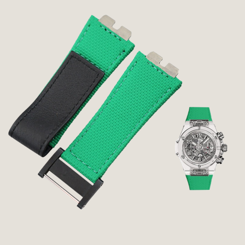 Velcro FKM Rubber Strap for Hublot
