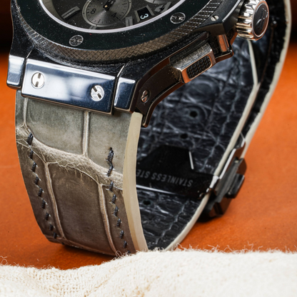 Alligator Leather Strap for Hublot Big Bang