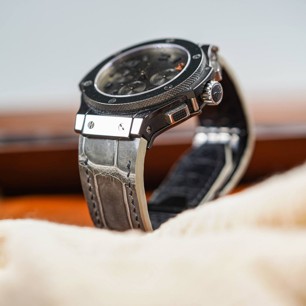 Alligator Leather Strap for Hublot Big Bang