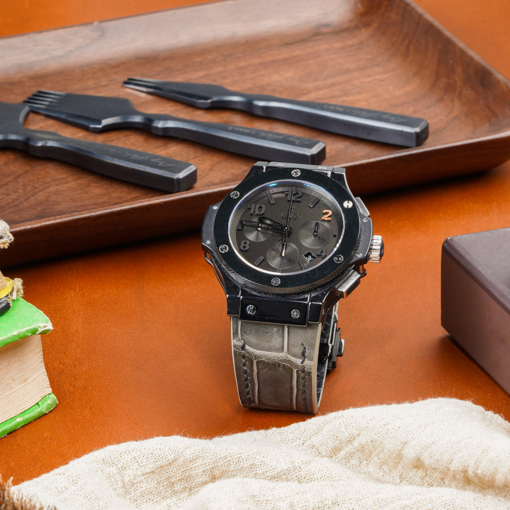 Alligator Leather Strap for Hublot Big Bang
