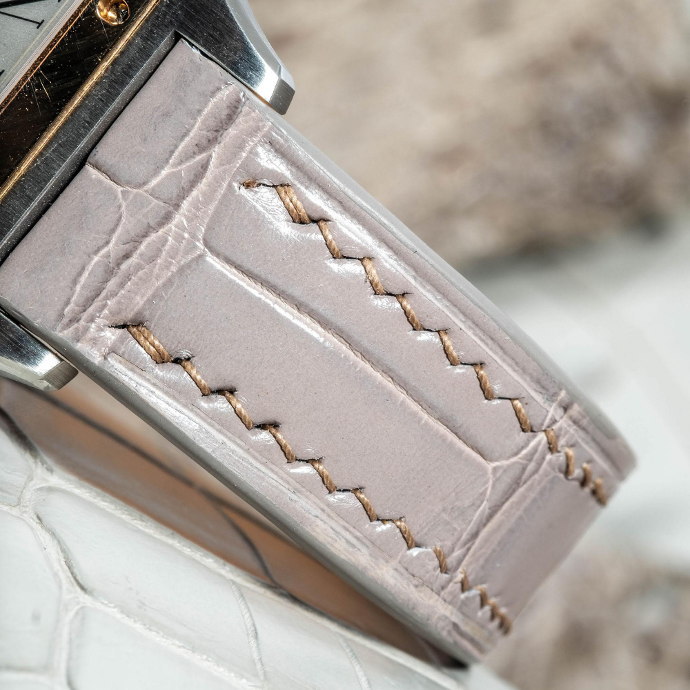 Alligator Leather Strap for Cartier Santos Dumont